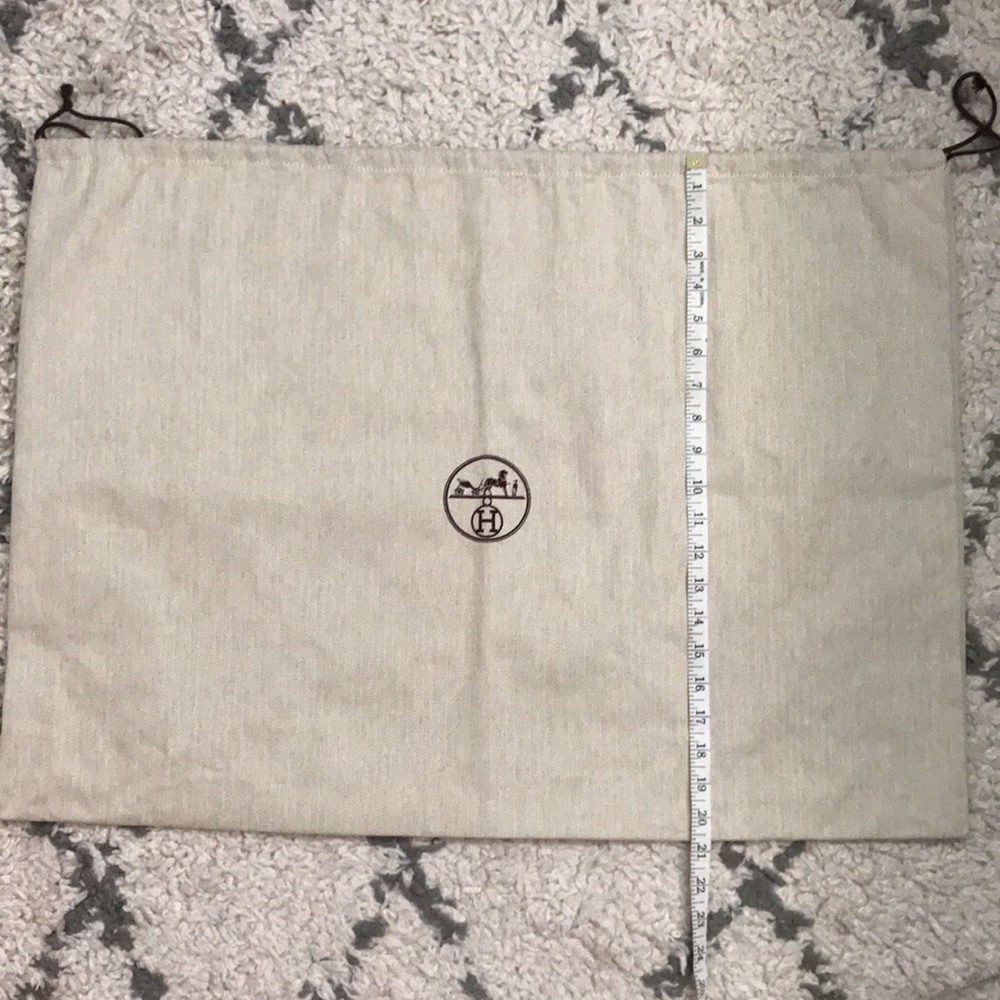 Herms Extra Large Drawstring Dustbag - image 6